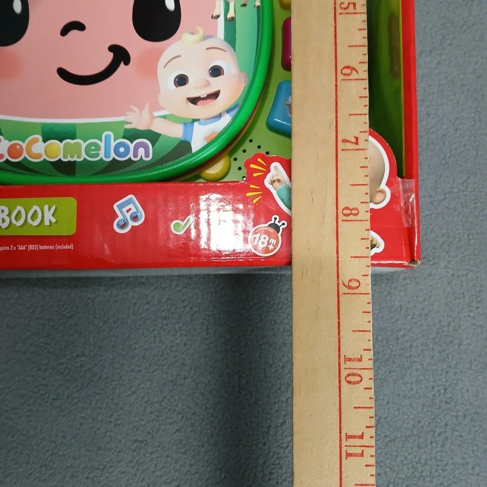 Just Play CoComelon Learning Book Interactive Toy MacDonald Farm for Toddlers